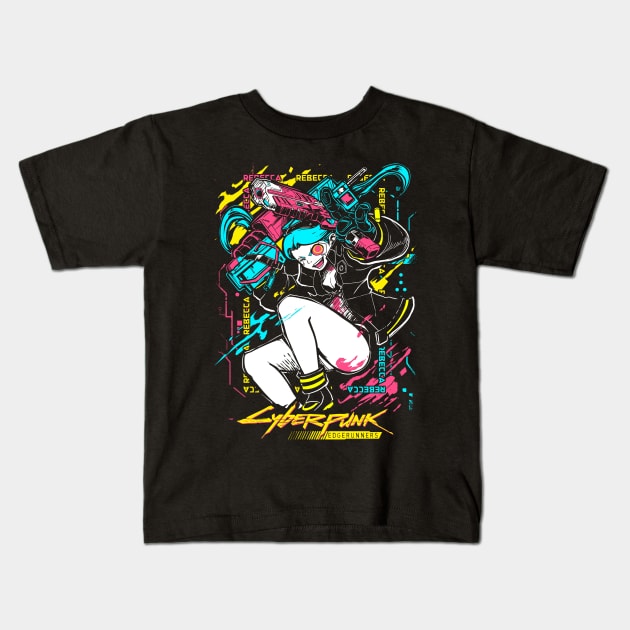 Rebecca Kids T-Shirt by Sehiro